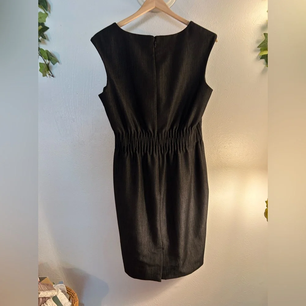 Calvin Klein Charcoal Black Sleeveless Dress - Picture 7 of 12